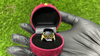 ZAYR Royal Sapphire Cushion-Cut Ring