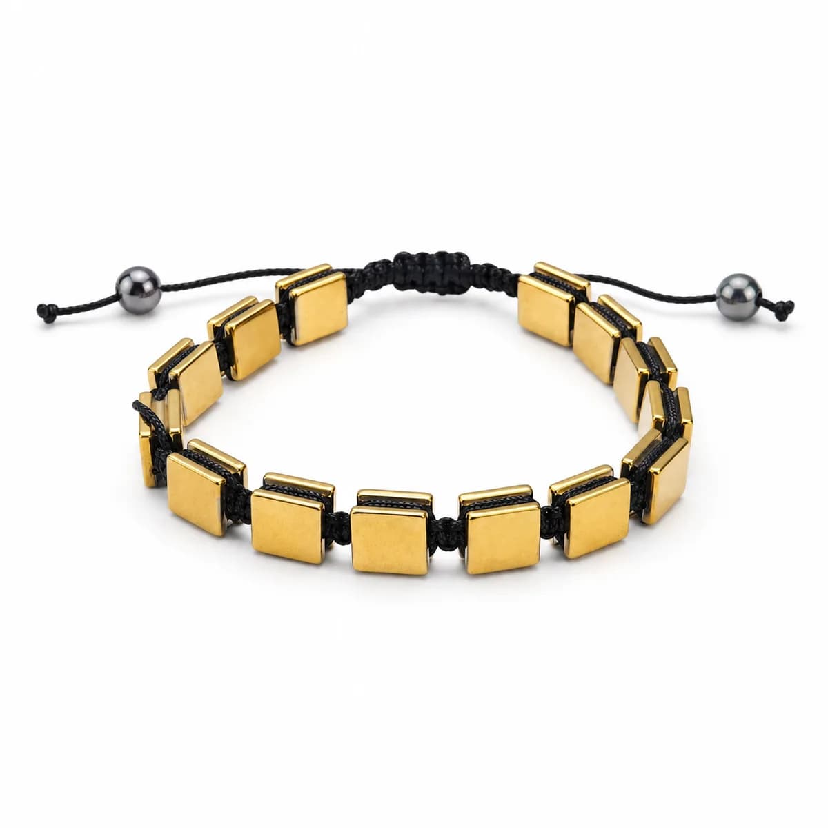 Atlas Gold Tile Bracelet 2