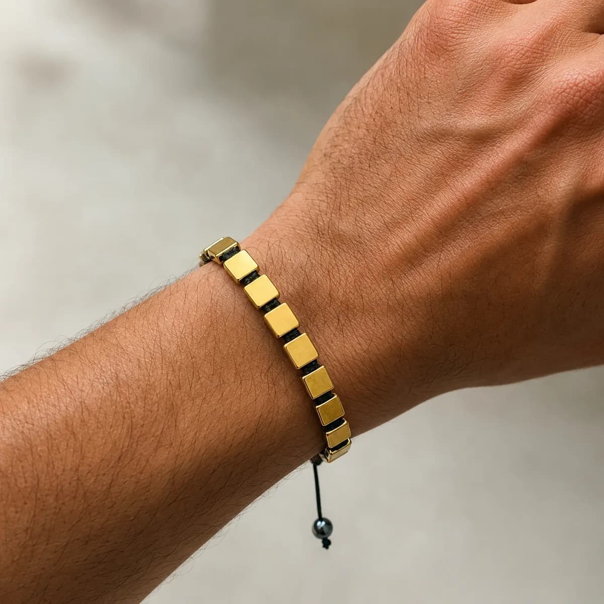 Atlas Gold Tile Bracelet 3