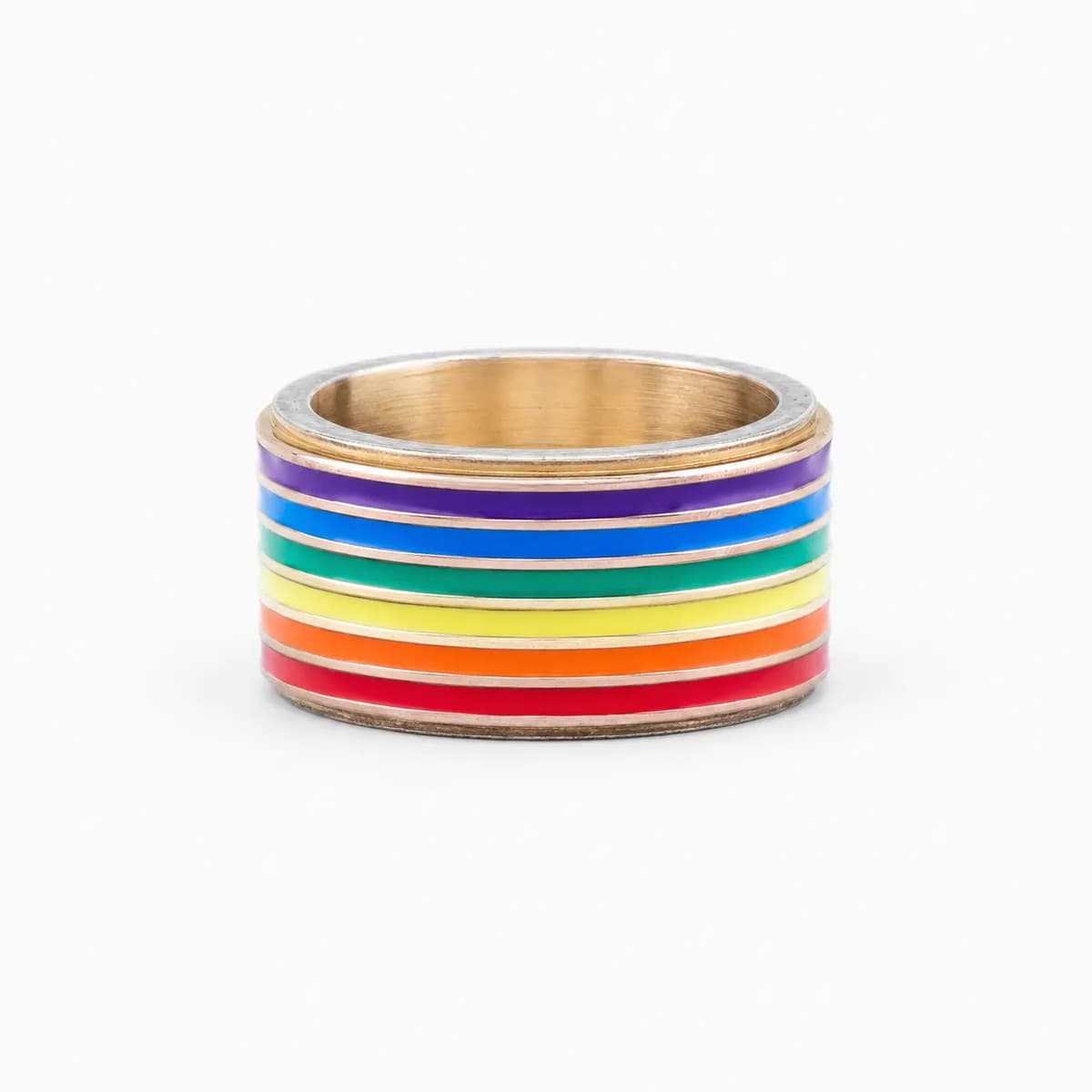 Atlas Rainbow Band Ring 1