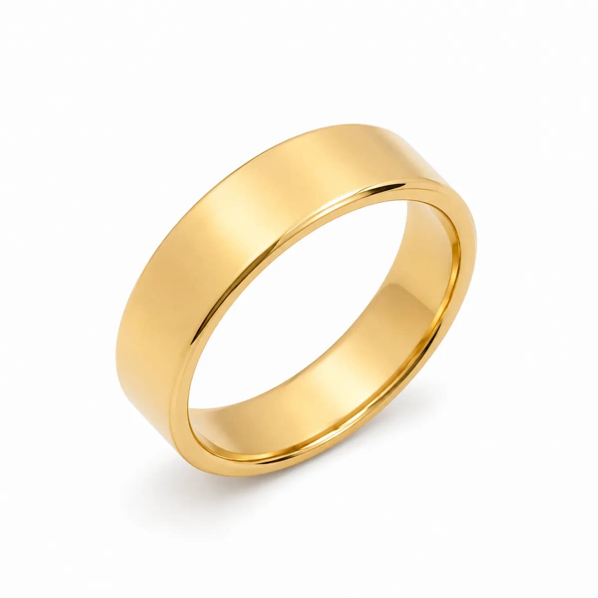 Classic Gold Band Ring 4