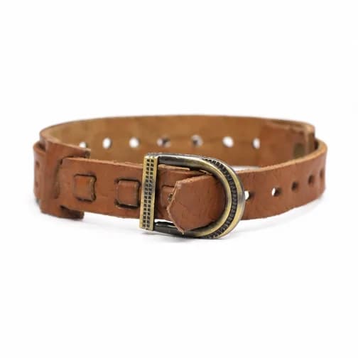 Classic Leather Buckle Cuff