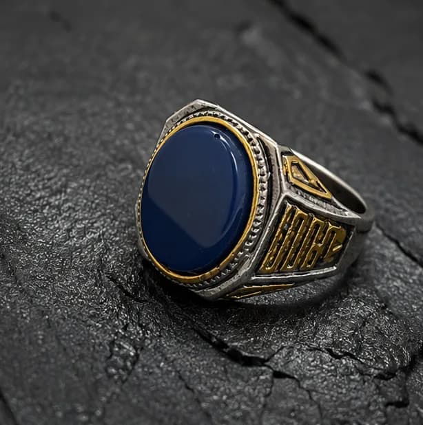 Cobalt Sentinel Ring 2