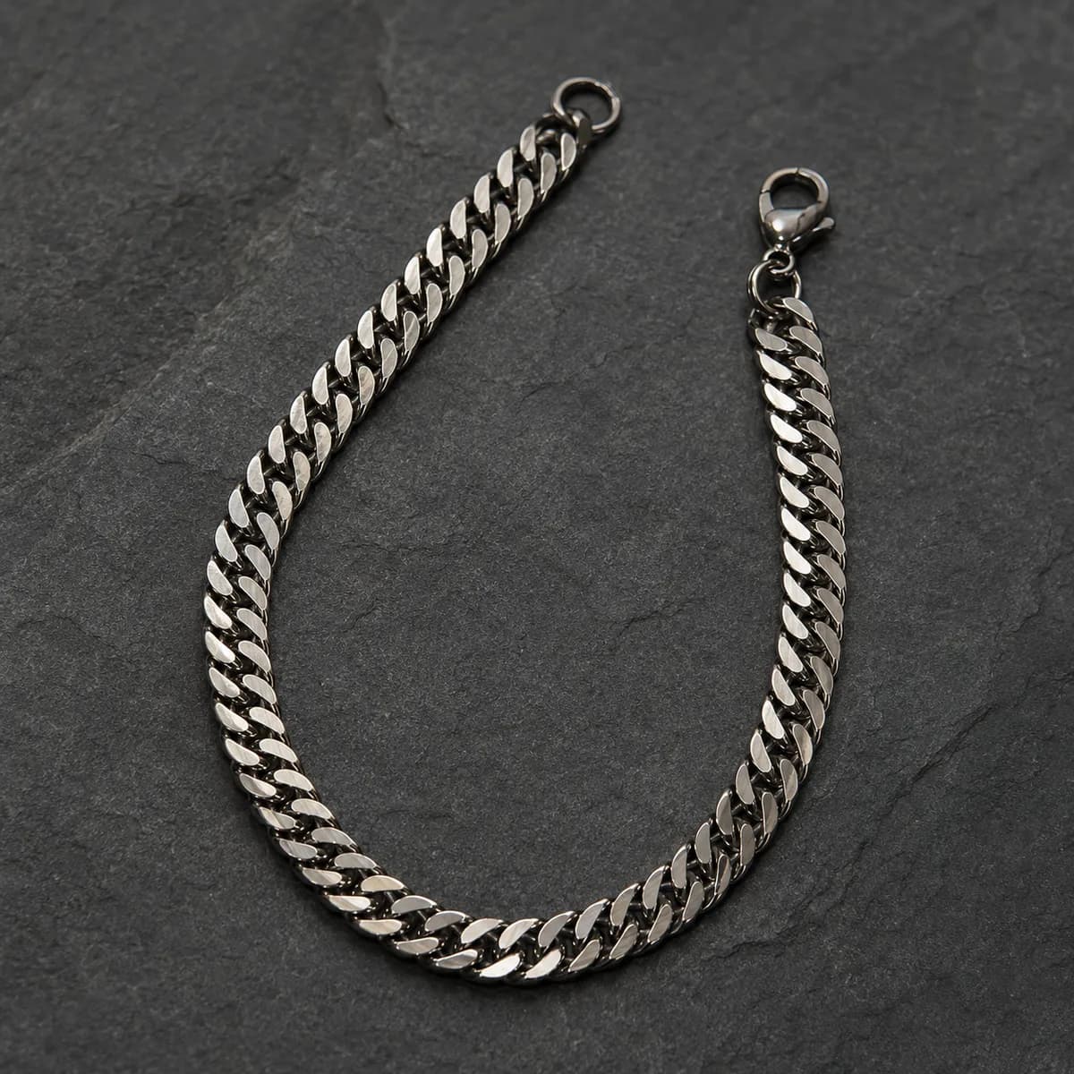 Graphite Curb Bracelet 4