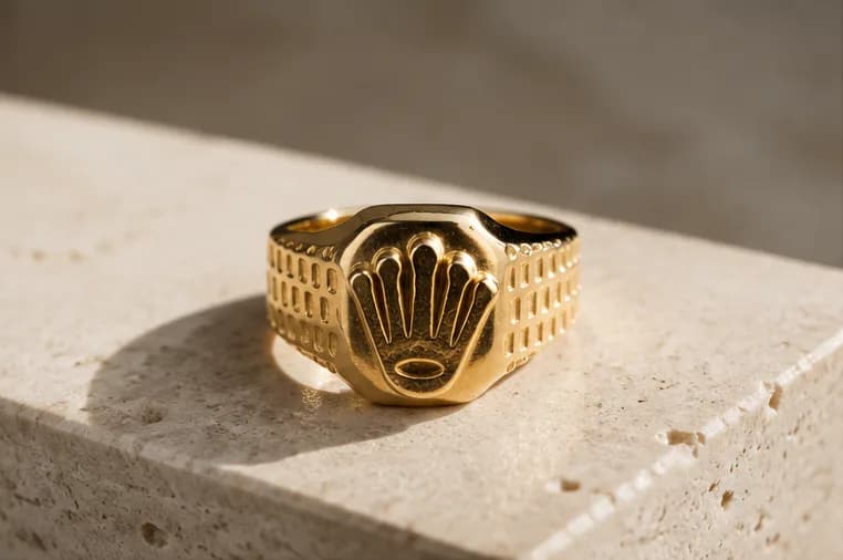 Heritage Crown Signet Ring 2