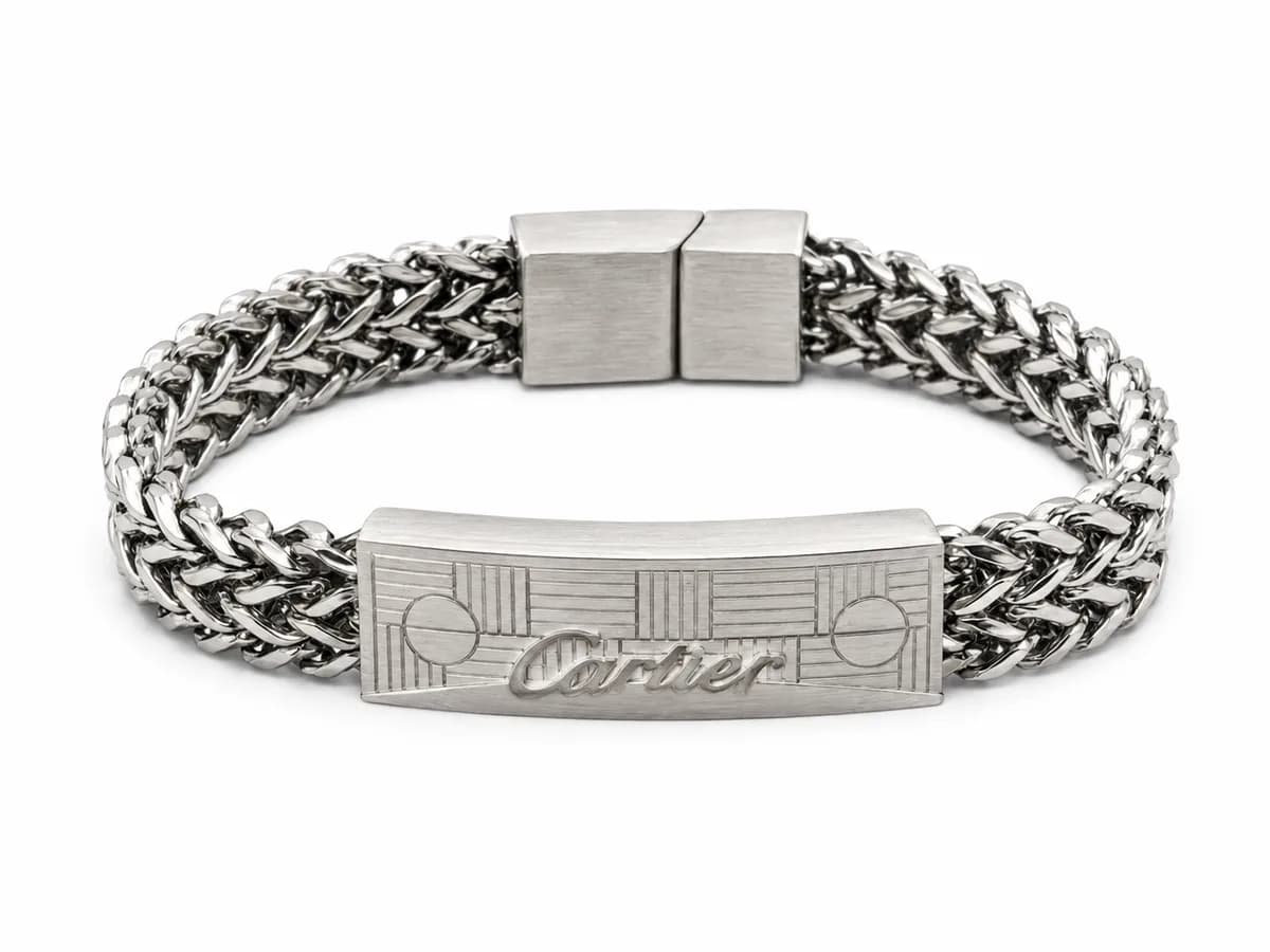 Heritage Silver ID Bracelet 1