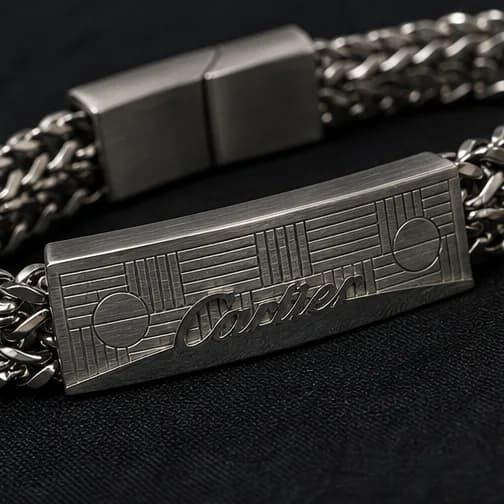 Heritage Silver ID Bracelet 3