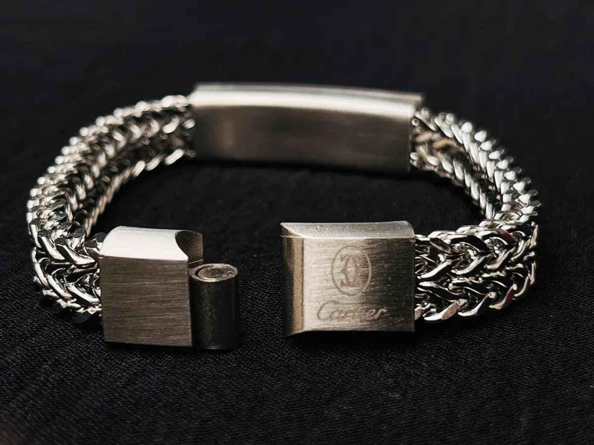 Heritage Silver ID Bracelet 5