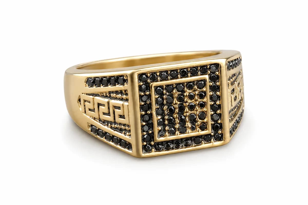 Imperial Pave Signet Ring 1