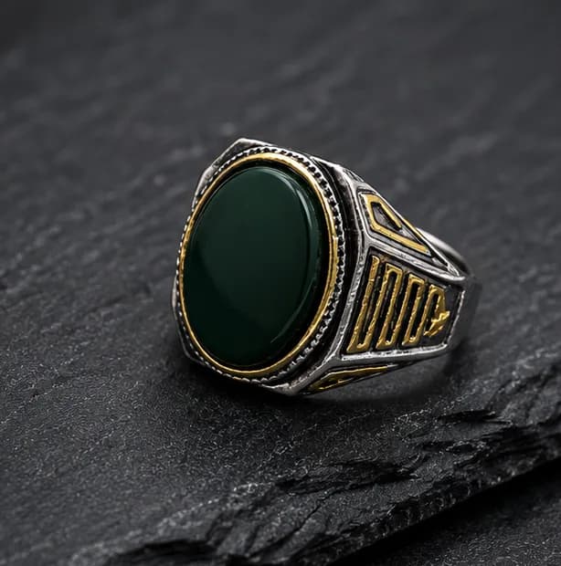 Jade Sentinel Ring