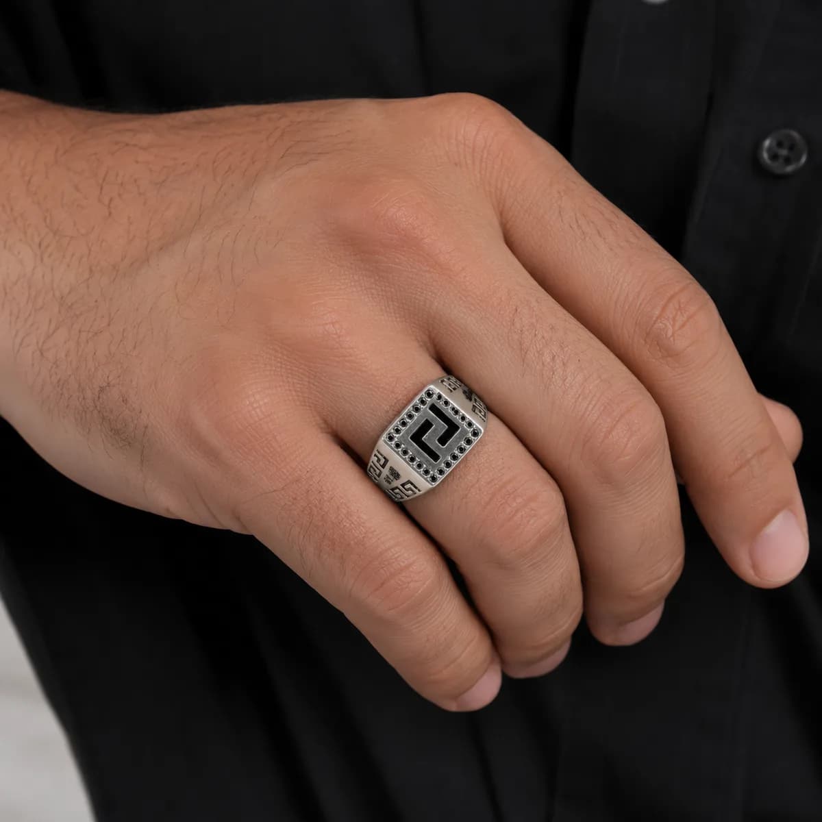 Legacy Greek Signet Ring 2