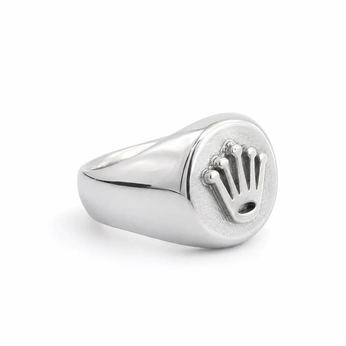 Monarch Crown Signet Ring 4