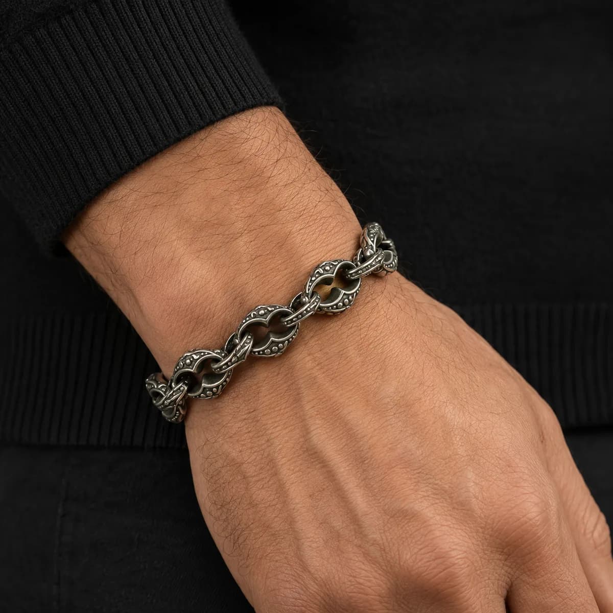 Ornate Scroll Bracelet