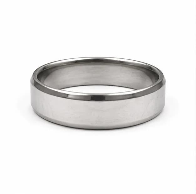 Polished Edge Band Ring 1