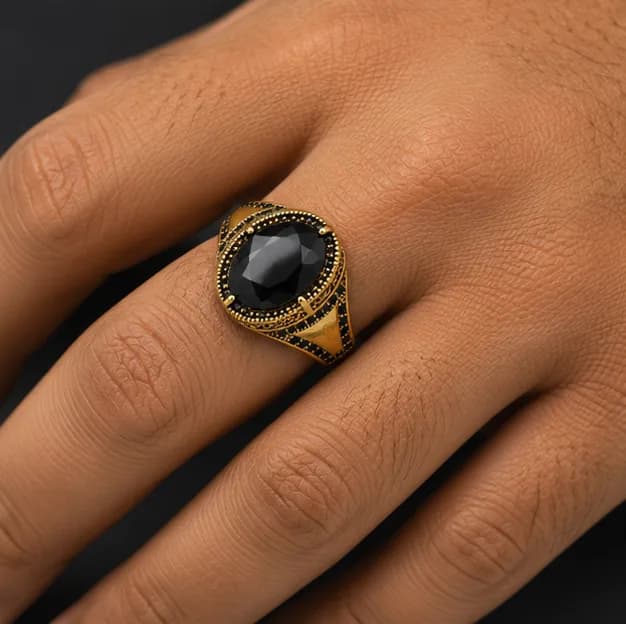 Regal Shadow Gem Ring 3