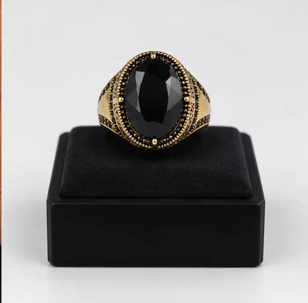 Regal Shadow Gem Ring 4