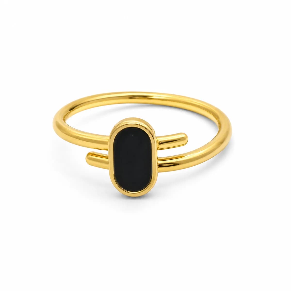 Selene Oval Bypass Ring