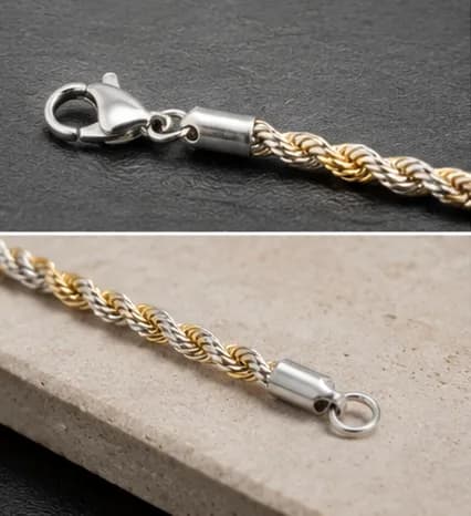 Summit Two-Tone Rope Chain 3