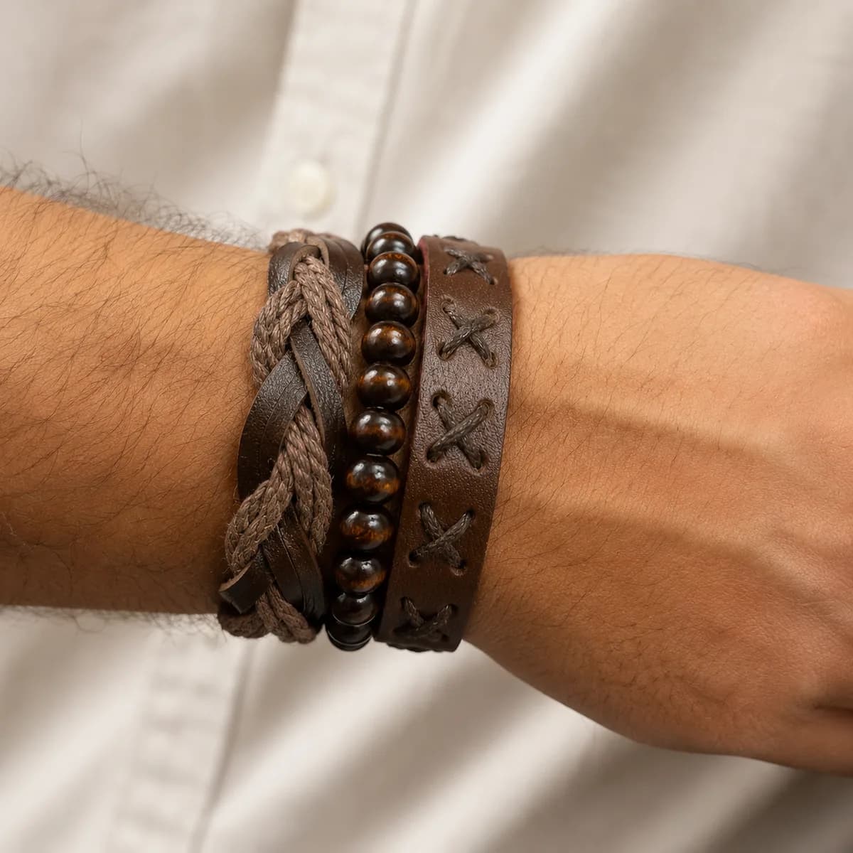 Trio Cord Bracelet Set