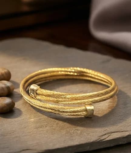 Heritage Double Rope Bangle
