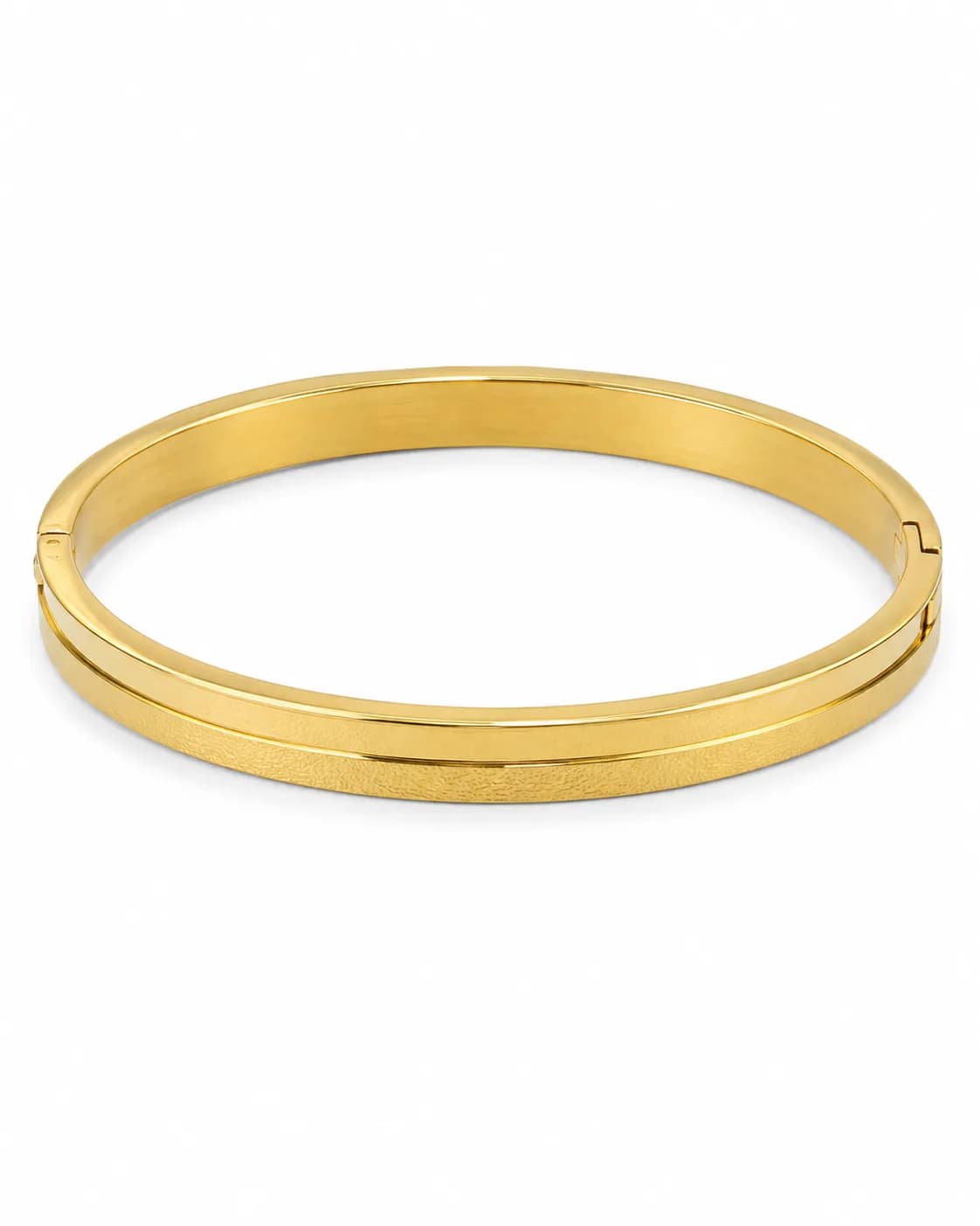 Classic Polished Gold Bangle