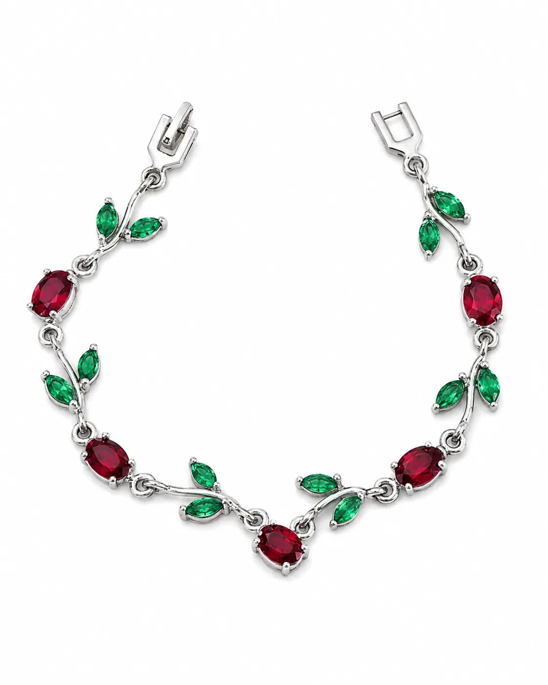 Crimson Garden Vine Bracelet