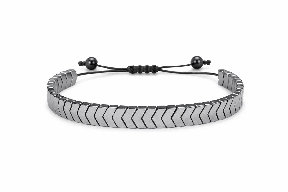 Chevron Bead Bracelet