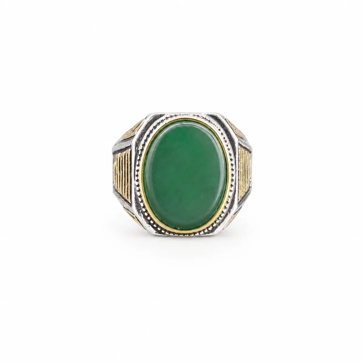 Everest Green Oval Ring