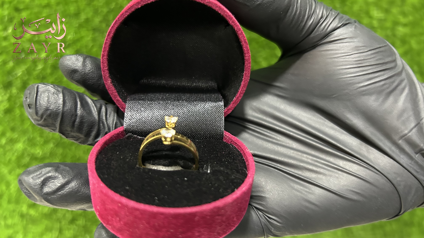 The ZAYR Eternal Radiance Solitaire