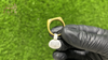 Modern Square-Top Gold Plated Signet Ring