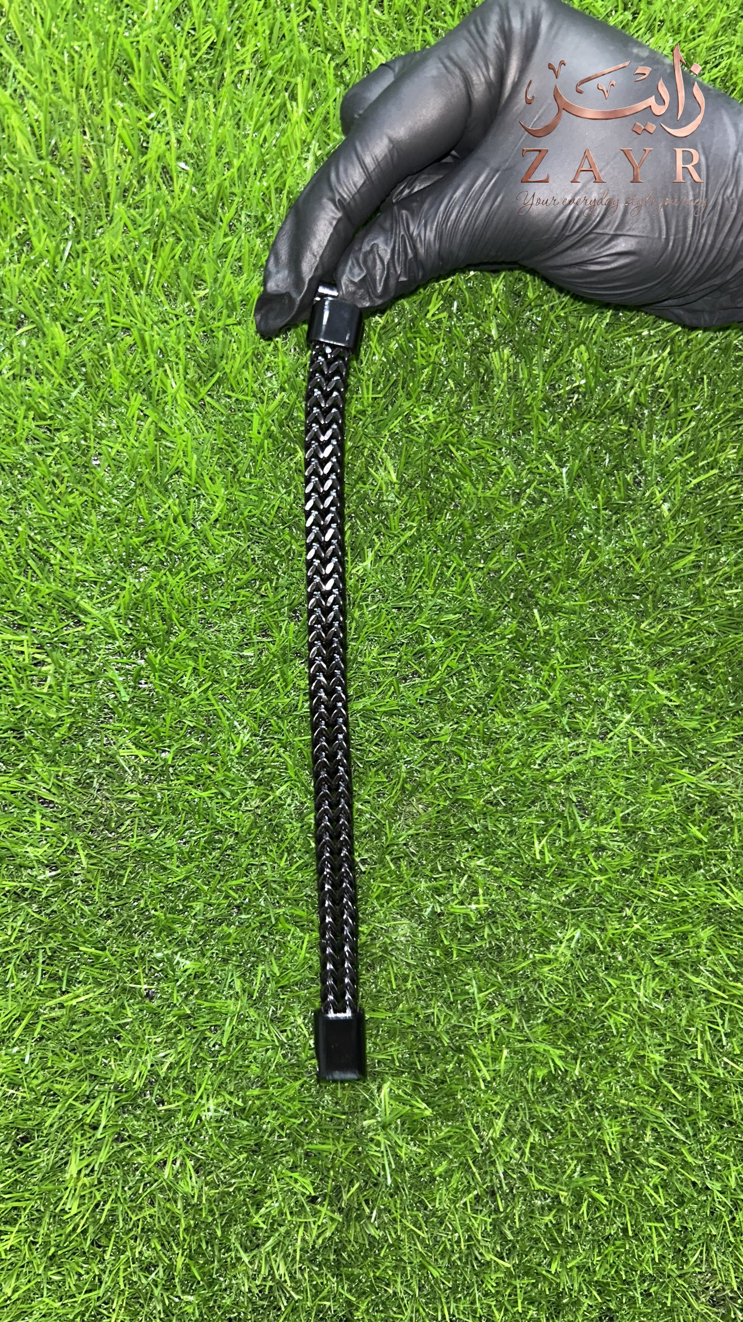 Zayr Onyx Mesh Stealth Bracelet for Men