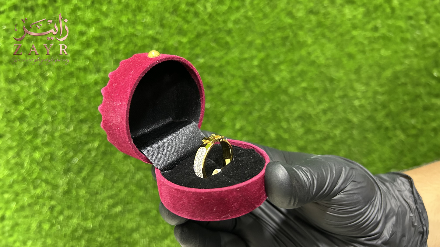 The ZAYR Empress H-Link Ring