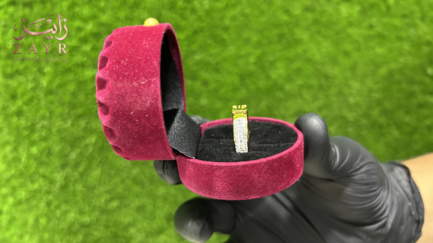 The ZAYR Empress H-Link Ring