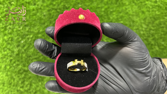 The ZAYR Empress H-Link Ring