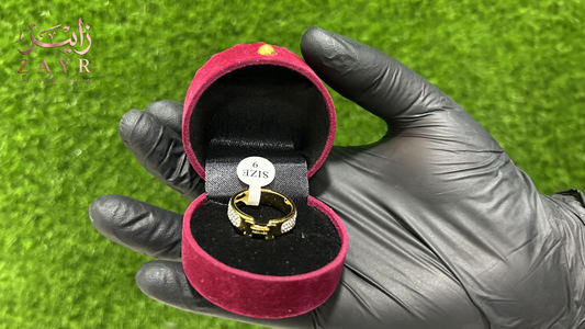 The ZAYR Empress H-Link Ring