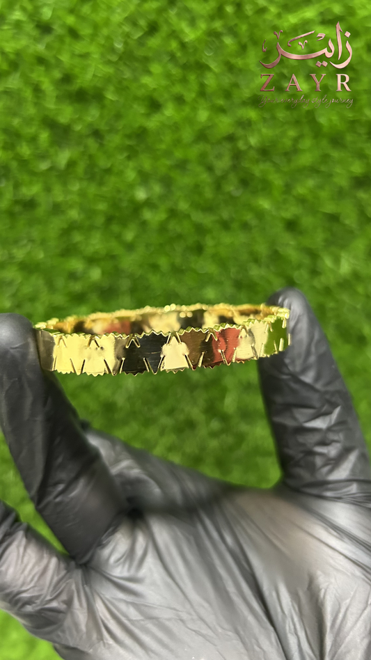 Zayr Prism Radiance Crystal Bangle